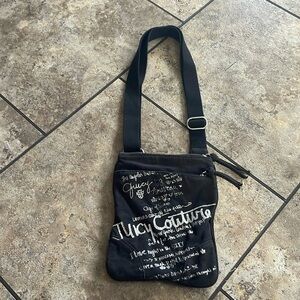 Vintage Juicy Couture Crossbody with Rinestones  Made in the Glamorous USA 🇺🇸
